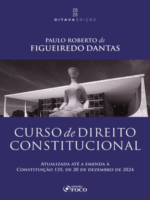 cover image of Curso de Direito Constitucional--8ª Ed--2025